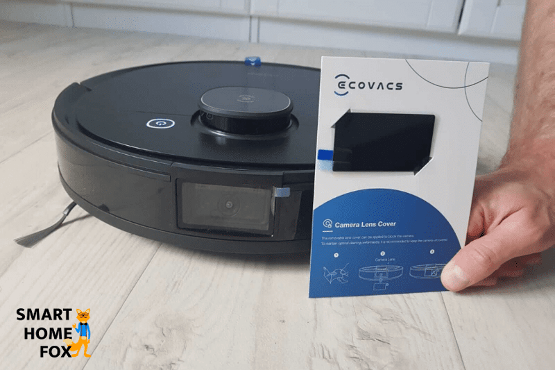Крышка для камеры на Ecovacs Deebot OZMO T8 AIVI